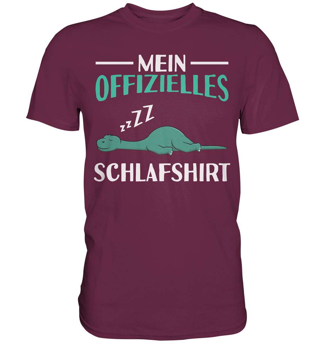 Offizielles Schlafshirt Dinosaurier Nachthemd Schlafanzug Pyjama Dino T-Shirt