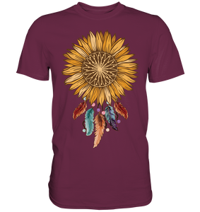 Dreamcatcher Sonnenblumen T-Shirt Garten Traumfänger Motiv Gärtner Geschenk