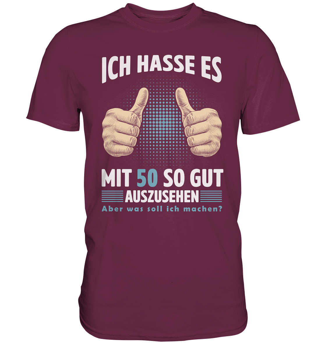 Personalisiertes Geburtstagsshirt Männer Frauen mit Wunschzahl
