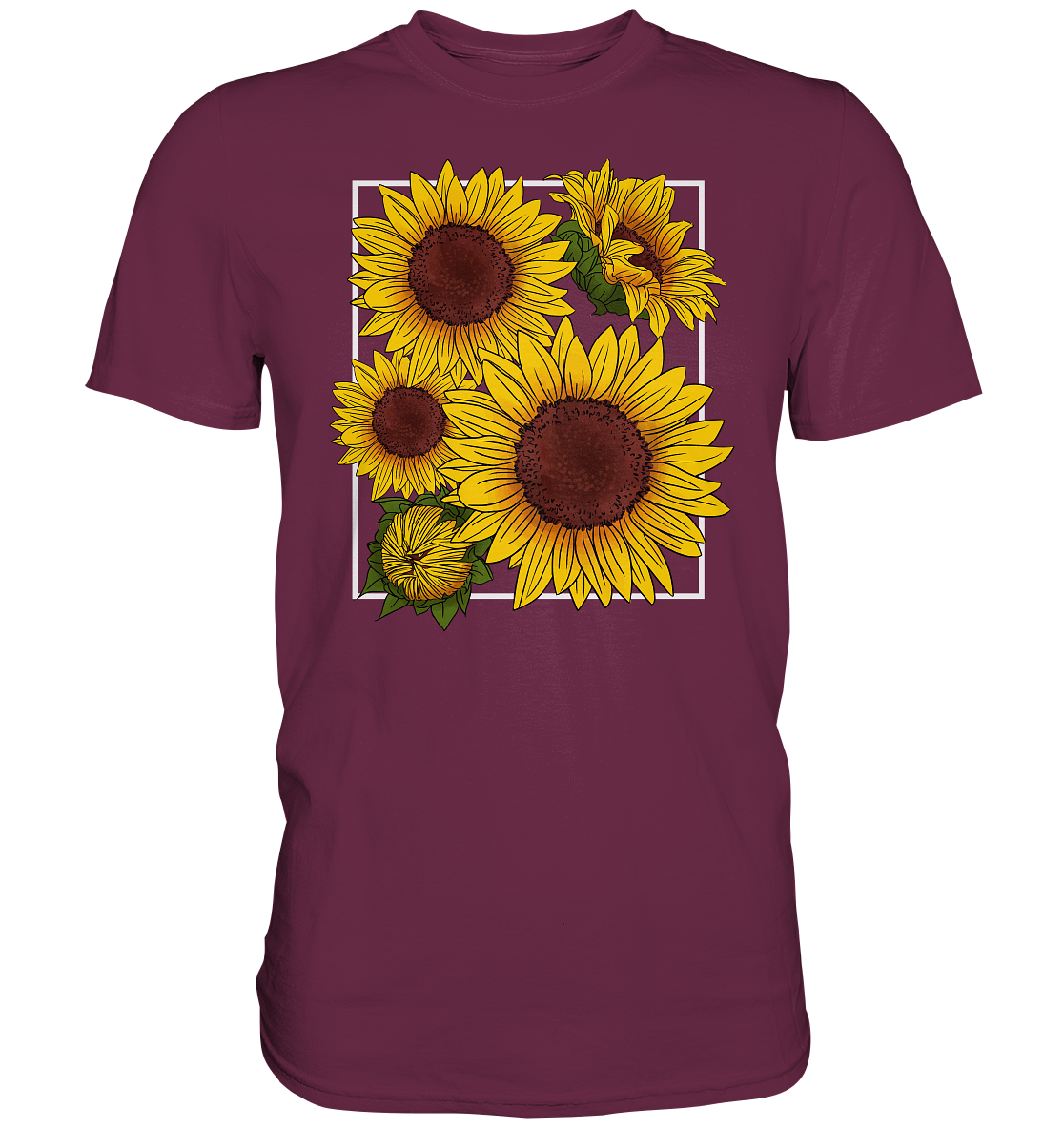 Sonnenblumen T-Shirt Gärtner Geschenk Garten