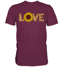 Laden Sie das Bild in den Galerie-Viewer, Love Sonnenblumen T-Shirt Gärtner Geschenk
