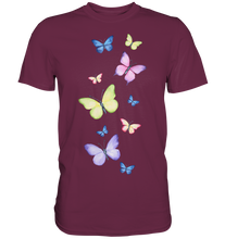 Laden Sie das Bild in den Galerie-Viewer, Bunte Schmetterlinge T-Shirt Schmetterling
