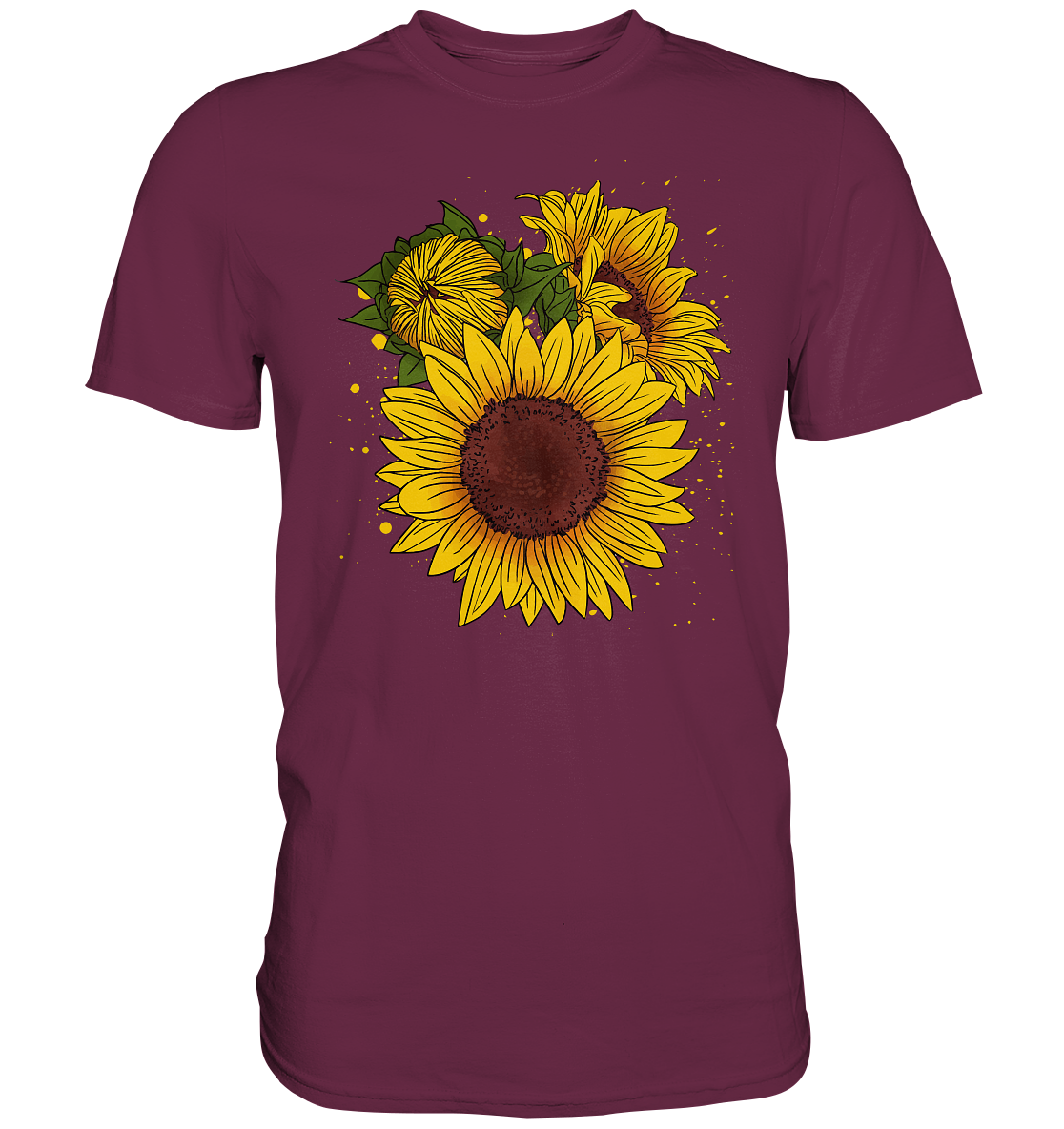 Sonnenblumen Shirt Garten Geschenk Gärtner
