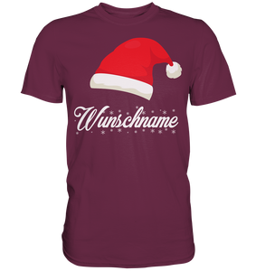 Weihnachtsoutfit Personalisiert Familien Weihnachten Santa Claus Weihnachtsmann T-Shirt