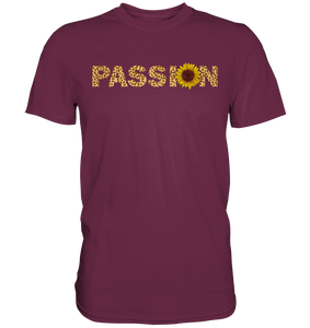 Passion Sonnenblumen T-Shirt Leidenschaft Gärtner Geschenk Garten