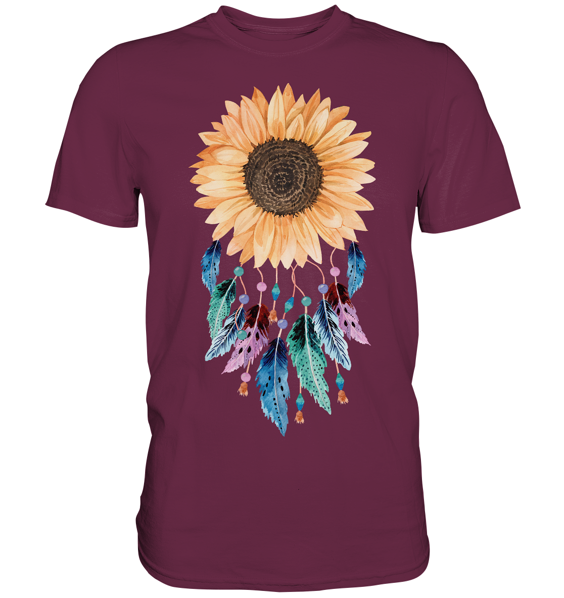 Traumfänger Sonnenblumen T-Shirt Gärtner Geschenk Garten