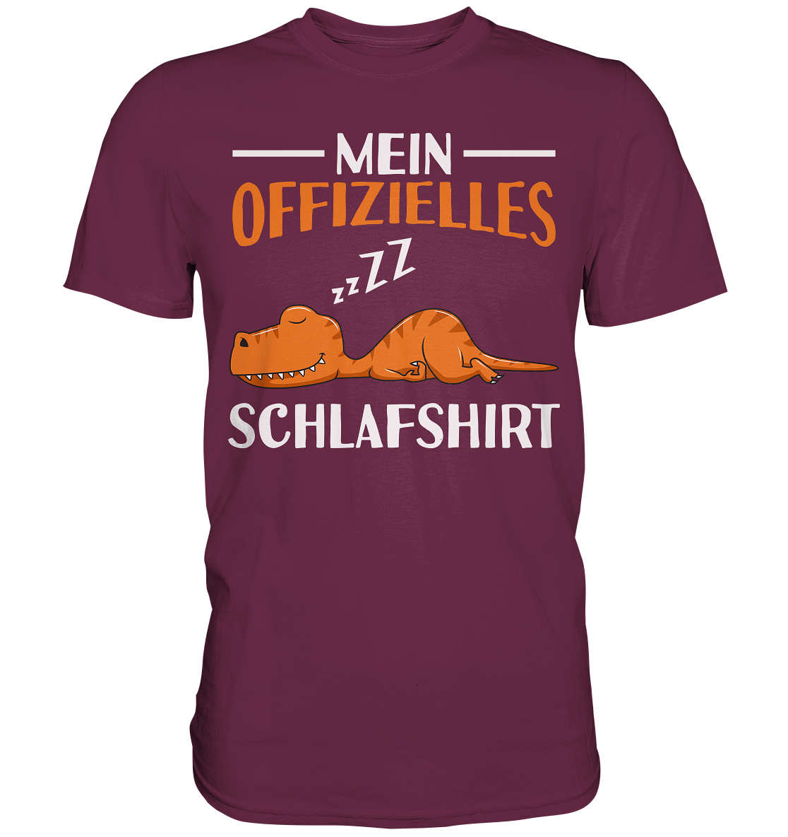 Offizielles Schlafshirt Nachthemd Schlafanzug Pyjama Dino Kinder T-Shirt Trex