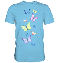 Laden Sie das Bild in den Galerie-Viewer, Bunte Schmetterlinge T-Shirt Schmetterling
