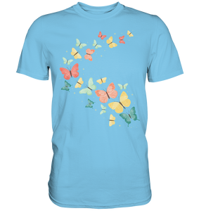 Farbenfrohe Bunte Schmetterling T-Shirt