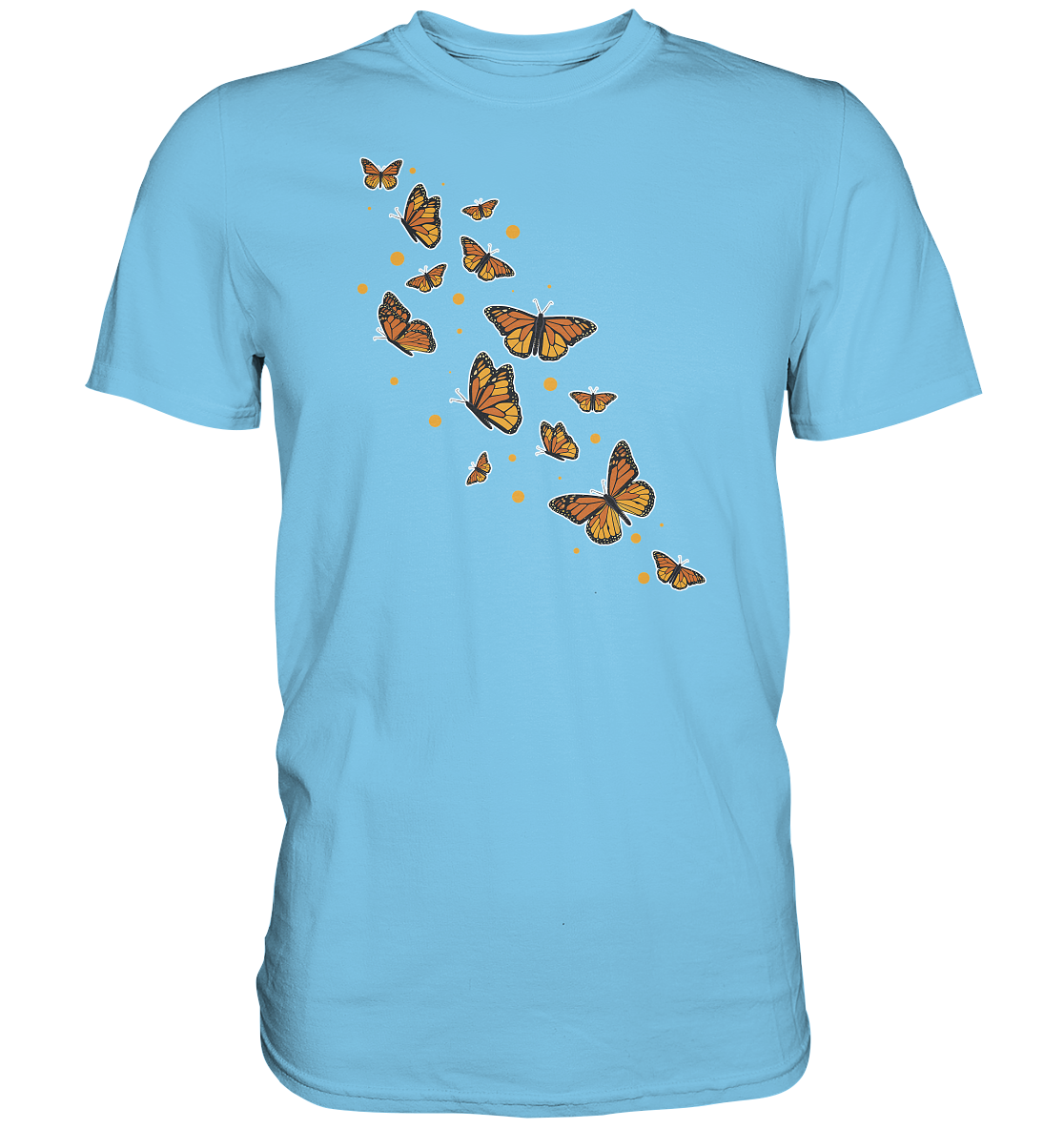 Frauen Monarch Schmetterling T-Shirt