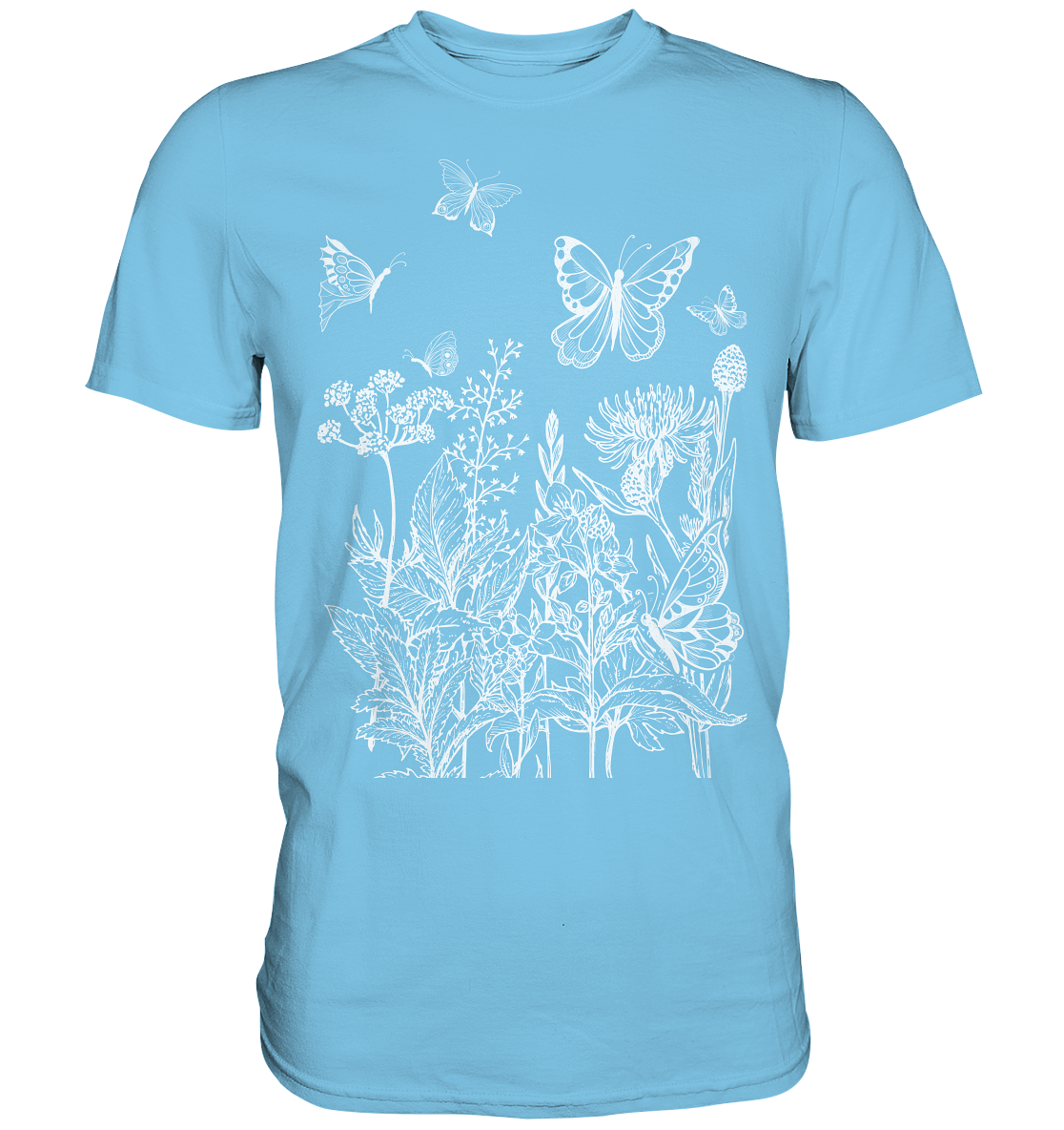 Natur Schmetterling Wiese T-Shirt
