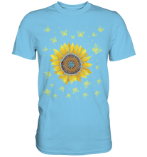 Laden Sie das Bild in den Galerie-Viewer, Sonnenblume Schmetterling T-Shirt
