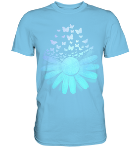 Gänseblume Pastel Schmetterlinge T-Shirt
