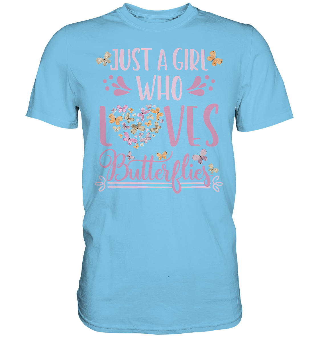 Frauen Schmetterling T-Shirt