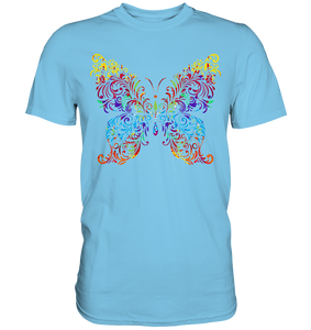 Kunst Farbiger Schmetterling T-Shirt