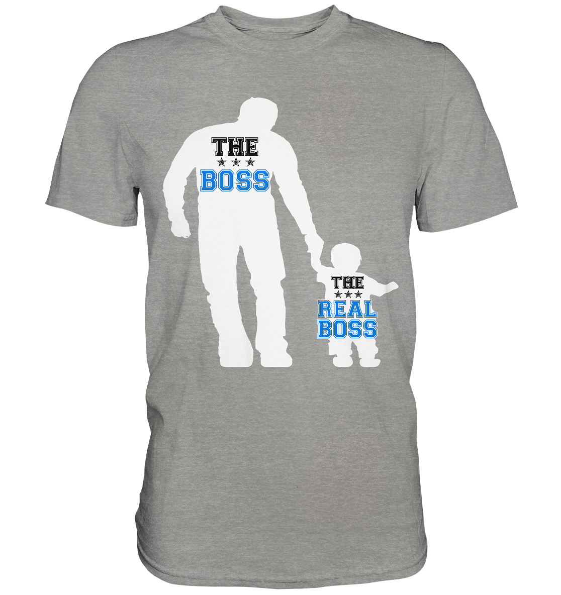 Vater und Sohn Real Boss Partner Herren Premium Shirt