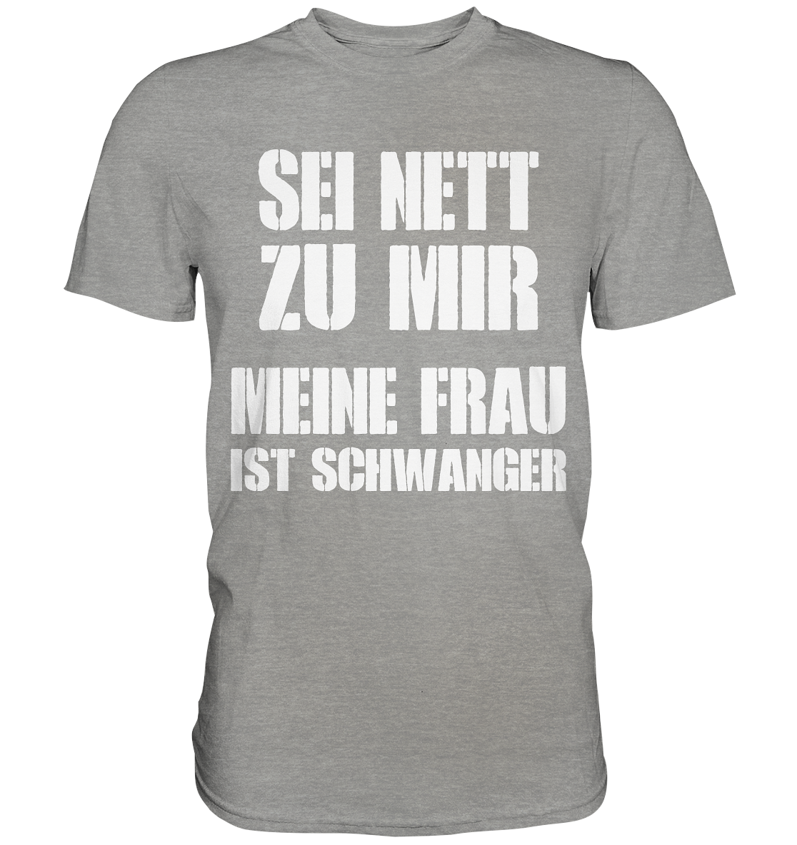 Meine Frau ist Schwanger Herren Premium T-Shirt