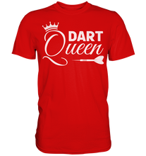Laden Sie das Bild in den Galerie-Viewer, Dartspieler Königin Dartscheibe Dart Queen T-Shirt
