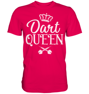 Dart Queen Frau Dartspielerin Darts T-Shirt