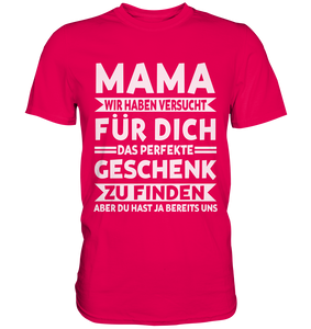 Mama Geschenk Muttertag Kinder Mutter T-Shirt