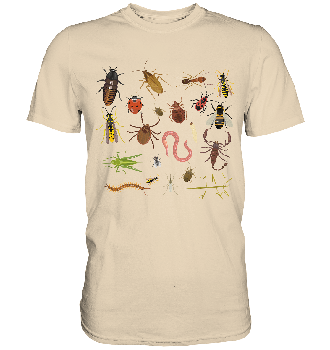 Insektenarten Biologie Entomologie T-Shirt