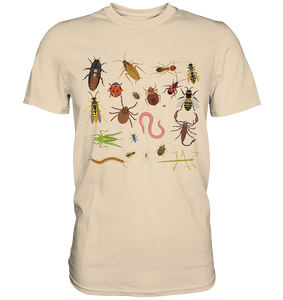 Insektenarten Biologie Entomologie T-Shirt