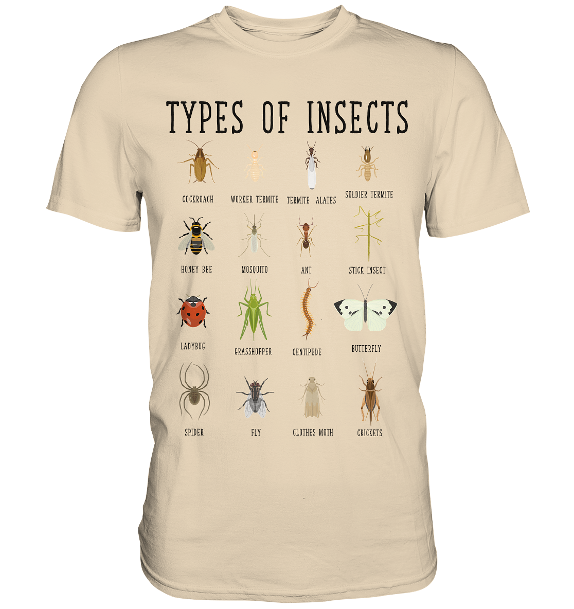 Entomologie Käfersammler Insektenarten T-Shirt