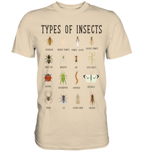 Laden Sie das Bild in den Galerie-Viewer, Entomologie Käfersammler Insektenarten T-Shirt
