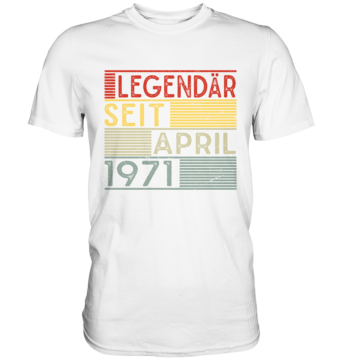 Männer Frauen Geburtstag Legendär seit personalisiertes T-Shirt