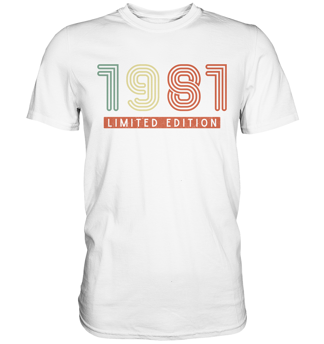 Retro Limited Edition personalisiertes Geburtstag T-Shirt Männer Frauen