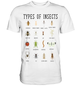 Entomologie Käfersammler Insektenarten T-Shirt