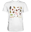 Insektenarten Biologie Entomologie T-Shirt