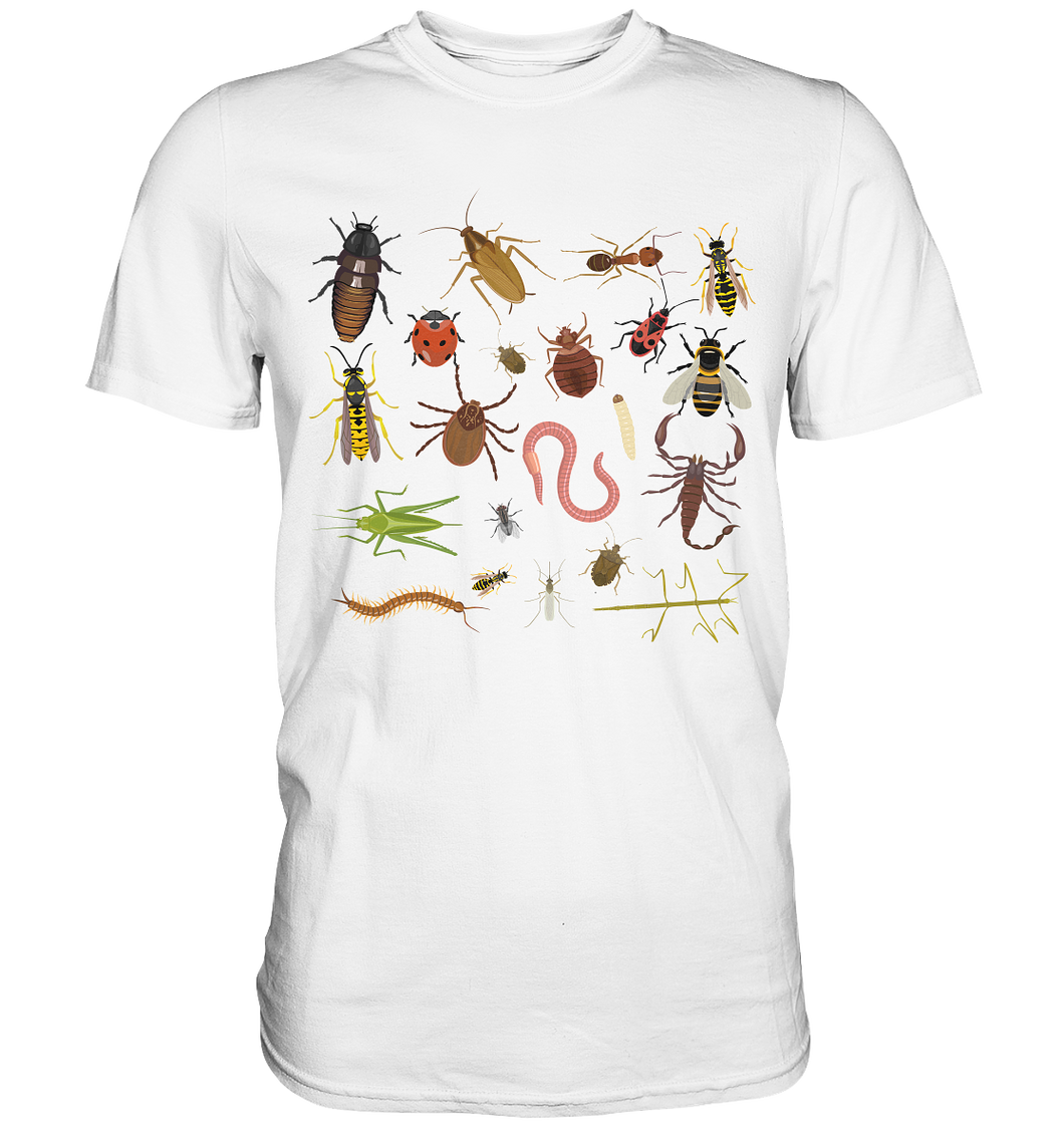 Insektenarten Biologie Entomologie T-Shirt
