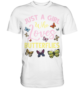 Mädchen Schmetterling T-Shirt
