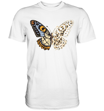 Laden Sie das Bild in den Galerie-Viewer, Leopard Frauen Schmetterling T-Shirt
