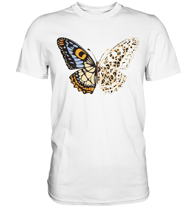 Leopard Frauen Schmetterling T-Shirt