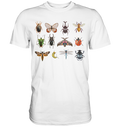 Entomologie Insekten Käfer T-Shirt