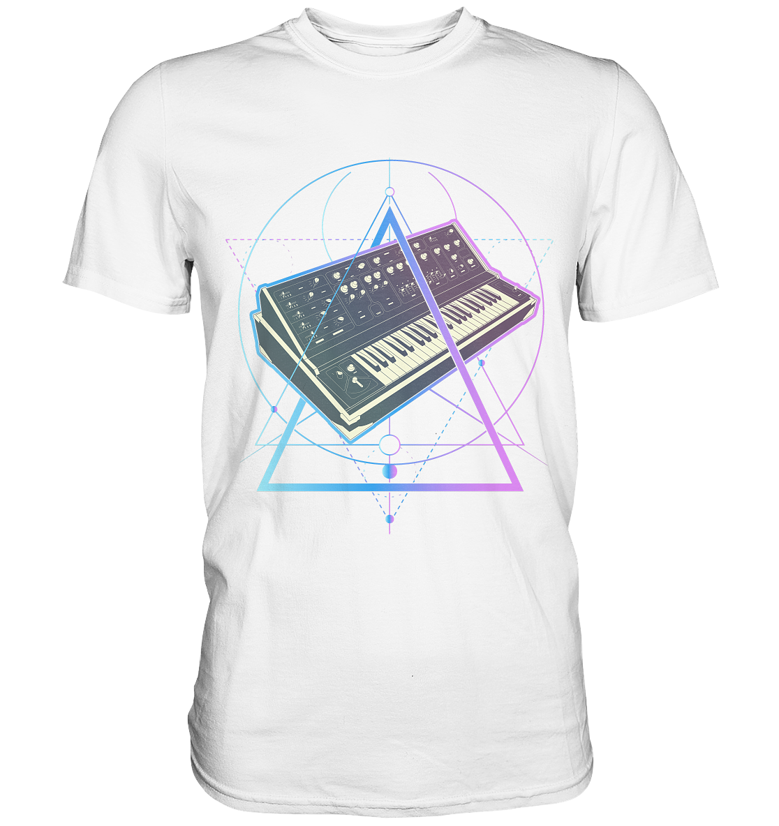 Synthesizer Analog Modular Pastel Goth Synth T-Shirt