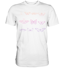 Laden Sie das Bild in den Galerie-Viewer, Rosa Schmetterlinge T-Shirt

