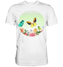 Laden Sie das Bild in den Galerie-Viewer, Garten Schmetterlinge T-Shirt
