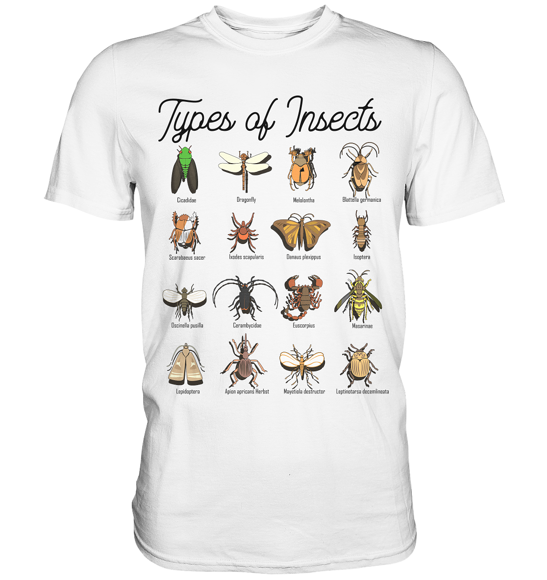 Entomologie Käfersammler Insekten T-Shirt