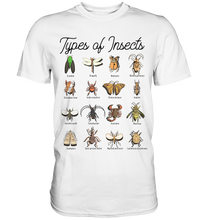 Laden Sie das Bild in den Galerie-Viewer, Entomologie Käfersammler Insekten T-Shirt
