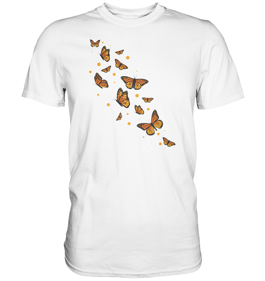 Frauen Monarch Schmetterling T-Shirt