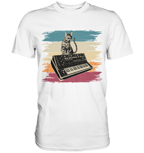 Laden Sie das Bild in den Galerie-Viewer, Modular Synthesizer Elektronische Musik Analog Cat T-Shirt
