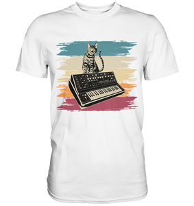 Modular Synthesizer Elektronische Musik Analog Cat T-Shirt