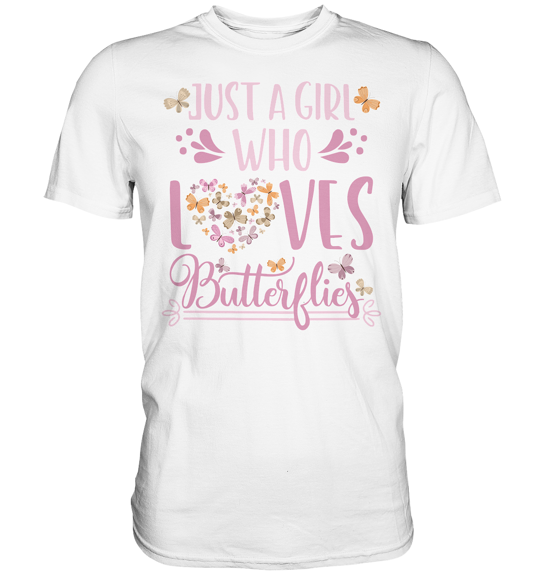 Frauen Schmetterling T-Shirt