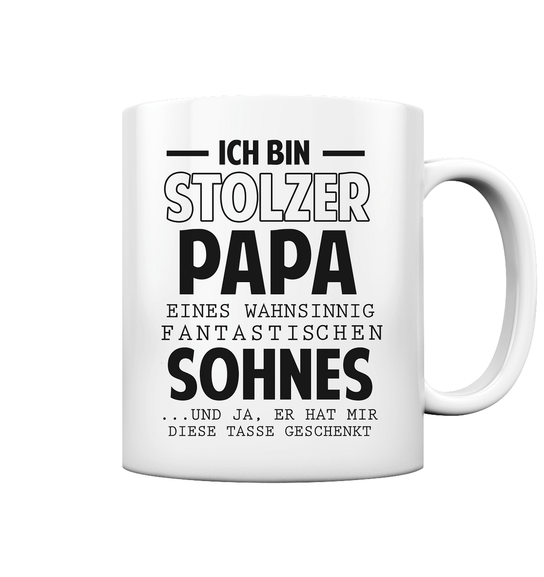 Stolzer Papa eines fantastischen Sohnes Tasse